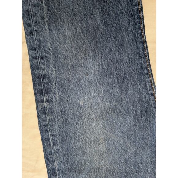 Levi’s 501 Original Fit Button Fly Jeans W38 L30 (Measures 29”) Classic Blue - Picture 4 of 11